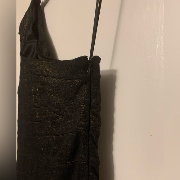 Express Women’s Size Small One Shoulder Sparkle Dress - Picture 2 of 4